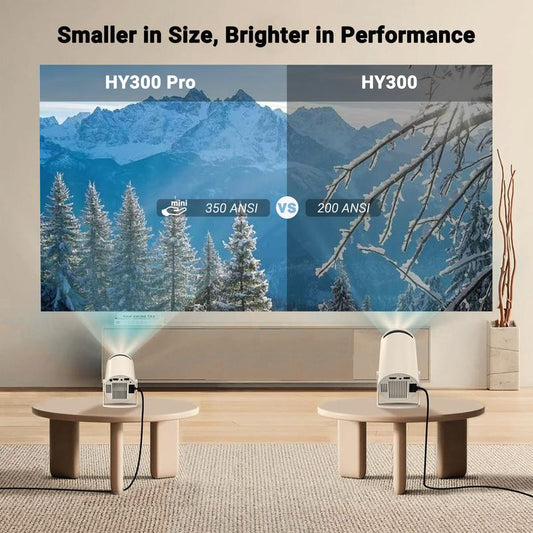 🎥 Transform any space into a 4K cinema! Smart Portable Projector with WiFi 6 & Bluetooth 5.0 — perfect for home or outdoor movie nights. Crystal-clear, compact, and made for epic entertainment! 🍿✨
